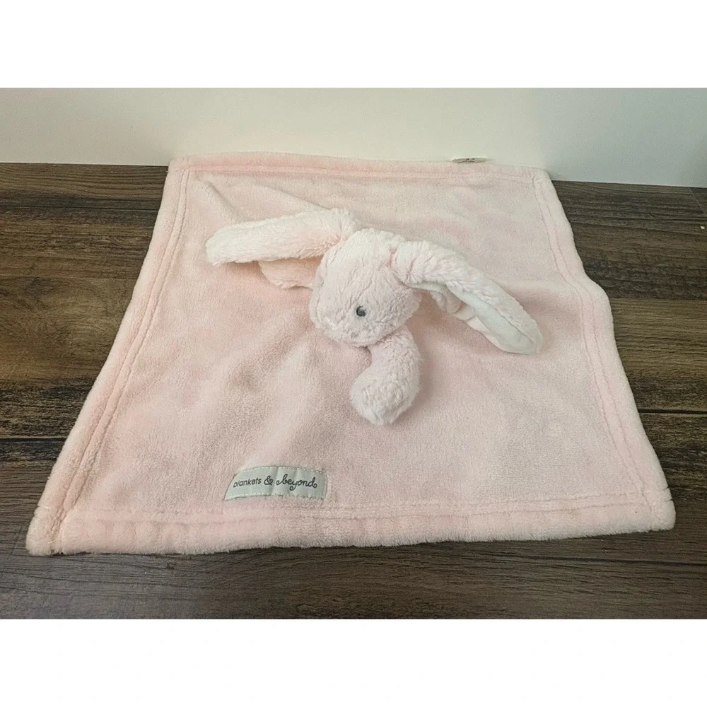 Blankets & And Beyond Pink Bunny 14